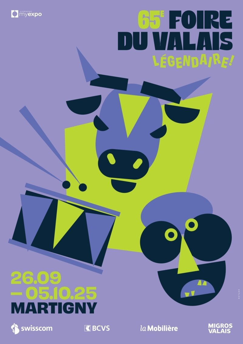 Foire du Valais - Affiche 2025 FR