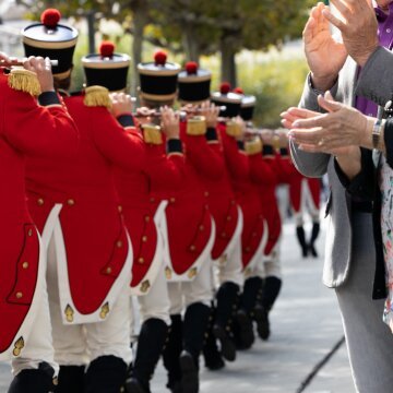 Le retour du Cortège - Foire du Valais