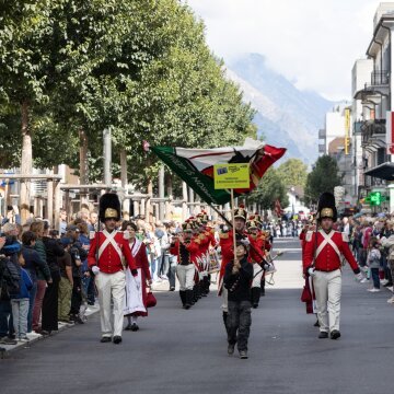 Le retour du Cortège - Foire du Valais