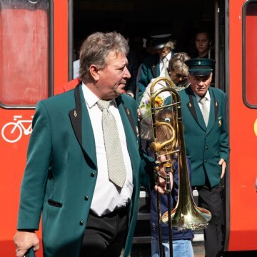 Le retour du Cortège - Foire du Valais