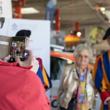 Commerçants Foire du Valais - Garde pontificale